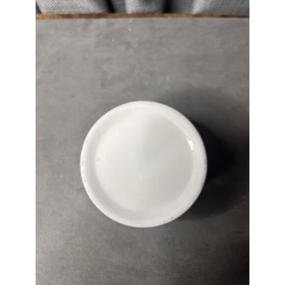 Norpro Butter Keeper French Bell Stoneware Dish Crock Kitchen blue stripe 4 Inch - Picture 7 of 12